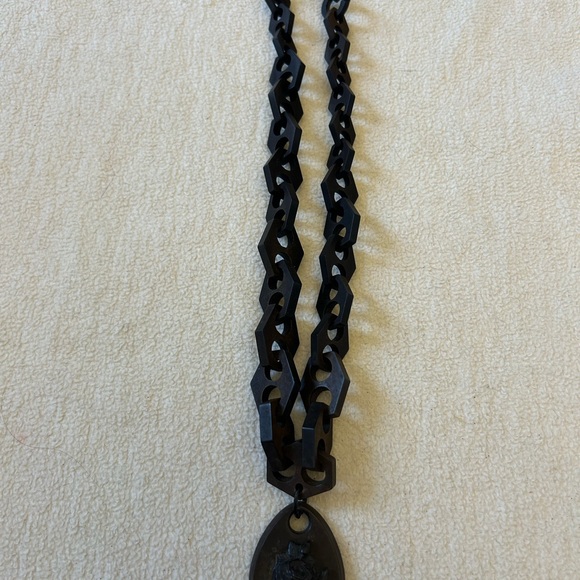 Victorian Vulcanite Necklace